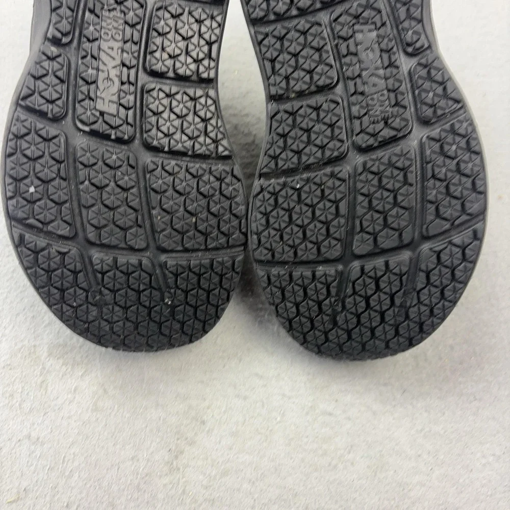 Hoka One One Bondi SR Shoes Womens Size 7 Black Sneakers Cushioned Leather